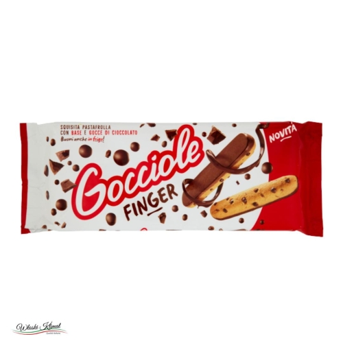 Ciastka Finger Gocciole z kawałkami czekolady Pavesi 120g