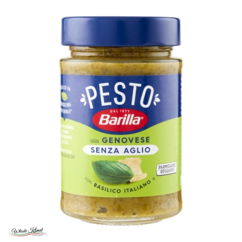 Pesto z bazylii bez czosnku GENOVESE BARILLA 190G