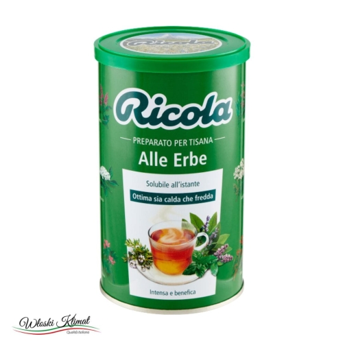 Herbata ziołowa granulowana Alle Erbe Ricola 200ml
