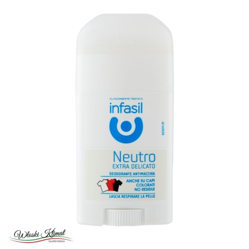 Dezodorant w sztyfcie Extra Delicato Neutro Infasil 50ml