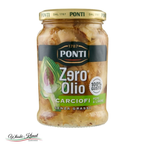 Karczochy bez dodatku oleju Ponti 300g