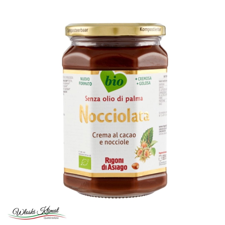 Krem orzechowy z kakao BIO duży Rigoni di Asiago 650g