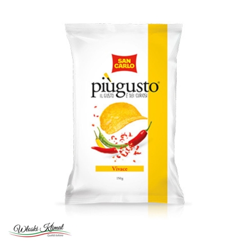 Chipsy SAN CARLO Piu Gusto Vivace Papryczki 150g