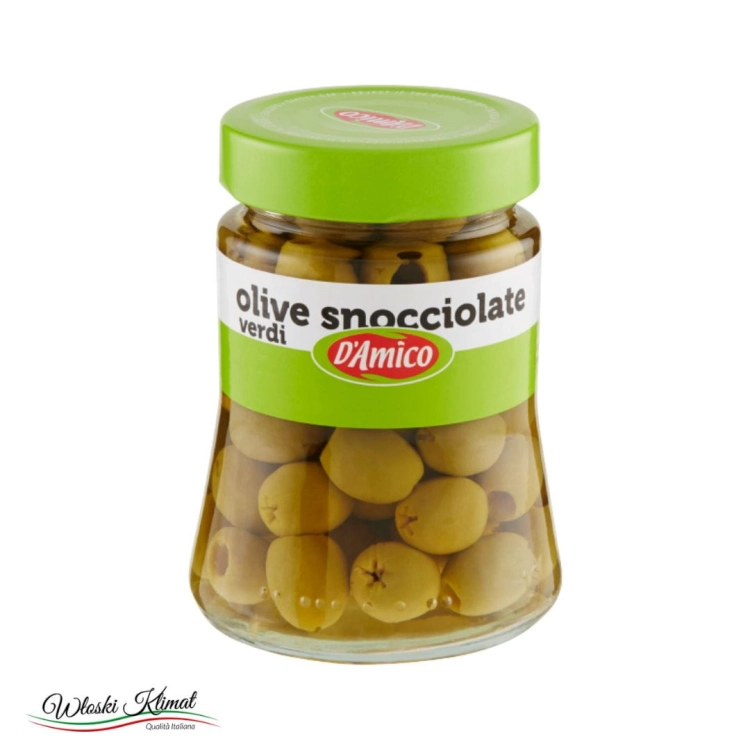 Oliwki zielone bez pestki D'Amico 290g