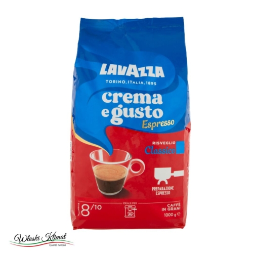 Kawa ziarnista LAVAZZA Espresso Crema e Gusto Classico 1 KG