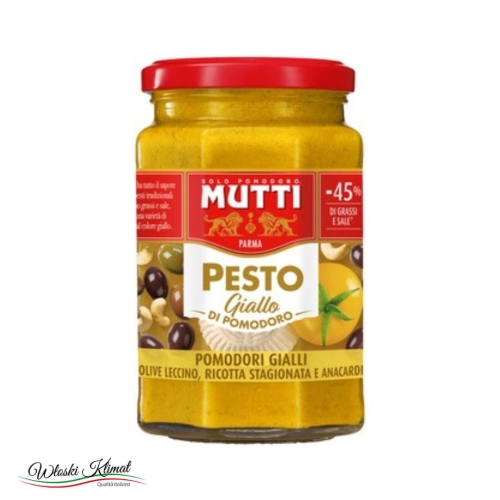 Pesto z żółtych pomidorów Pesto Giallo Mutti 180g