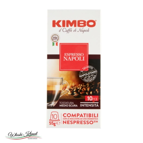 Kapsułki do ekspresu Nespresso KIMBO Espresso Napoli 10 szt.