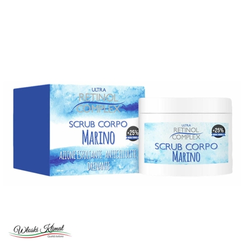 Peeling do ciała antycelluitowy Body Scrub Marino Retinol Complex 250ml