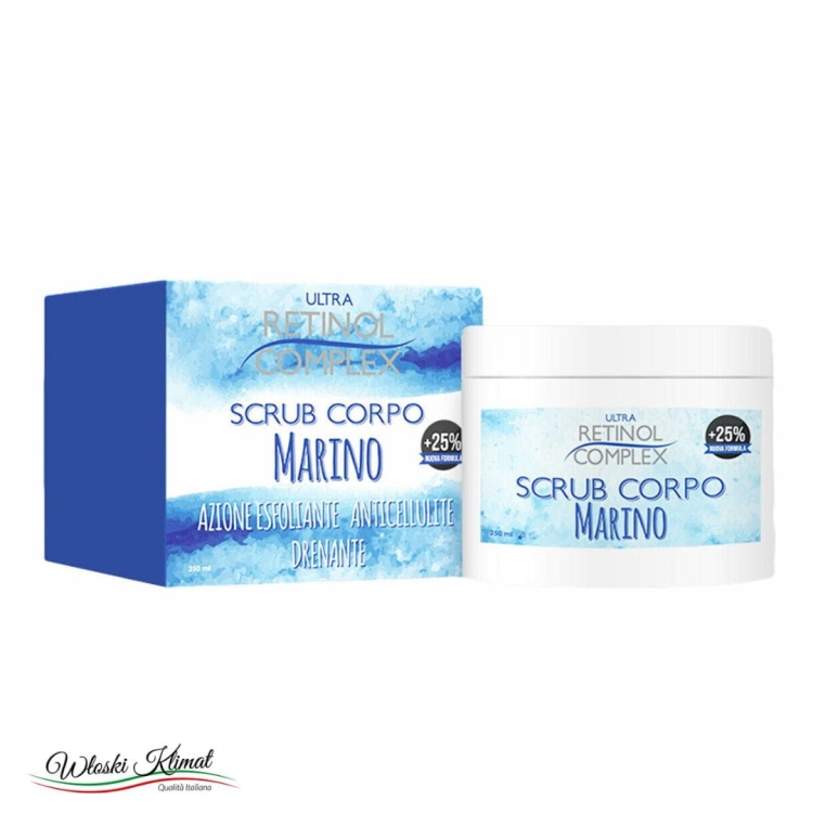 Peeling do ciała antycelluitowy Body Scrub Marino Retinol Complex 250ml