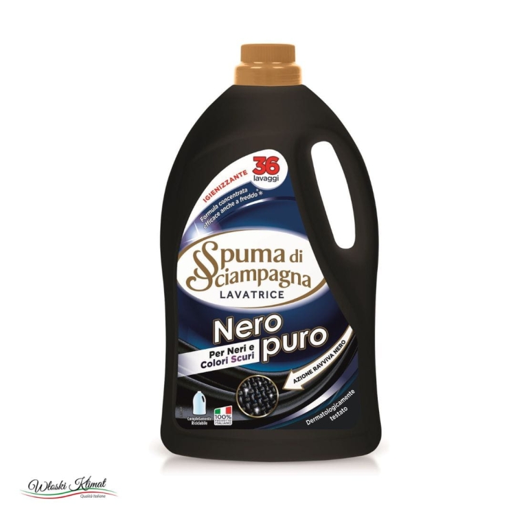 Płyn do prania czarnego Spuma di Sciampagna NERO PURO 36 prań 1,62L