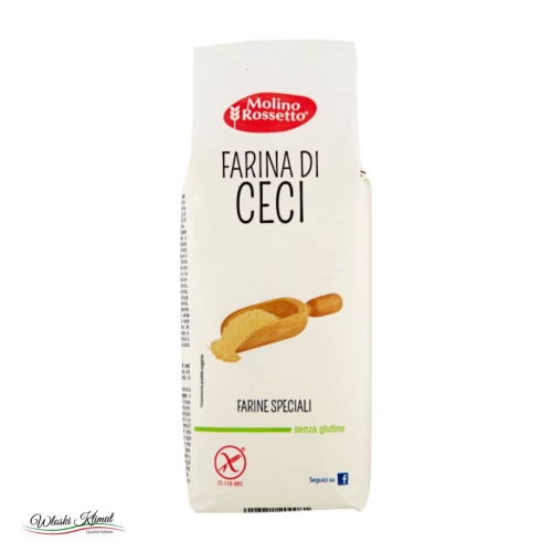 Mąka z ciecierzycy bez glutenu Farina di ceci Molino Rossetto 1kg