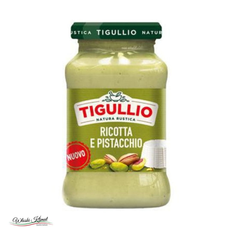 Sos z Serem Ricotta i Pistacjami pesto Ricotta Pistacchio Tigulio 185g