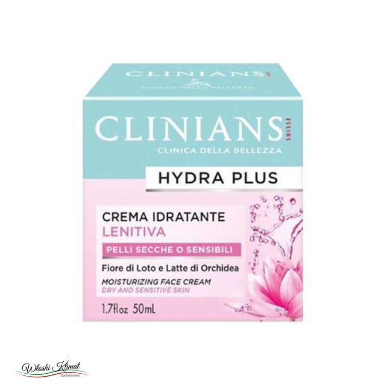 Krem do twarzy nawilżający Hyrda Plus Clinians 50ml