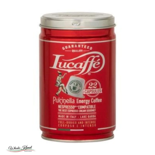 Kawa w kapsułkach Pulcinella puszka 22 szt. LUCAFFE 110g