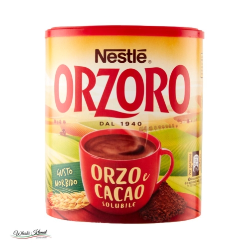 Kawa zbożowa rozpuszczalna z kakao Orzoro orzo e cacao Nestle 180g