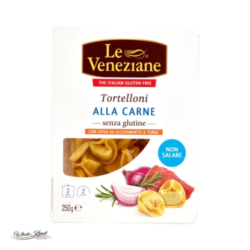 Pierożki z mięsem Tortelloni alla Carne bez glutenu LE VENEZIANE  250g