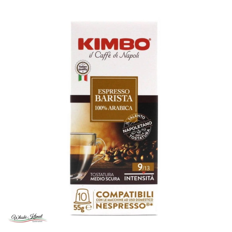 Kawa w kapsułkach Espresso Barista 10 szt. KIMBO