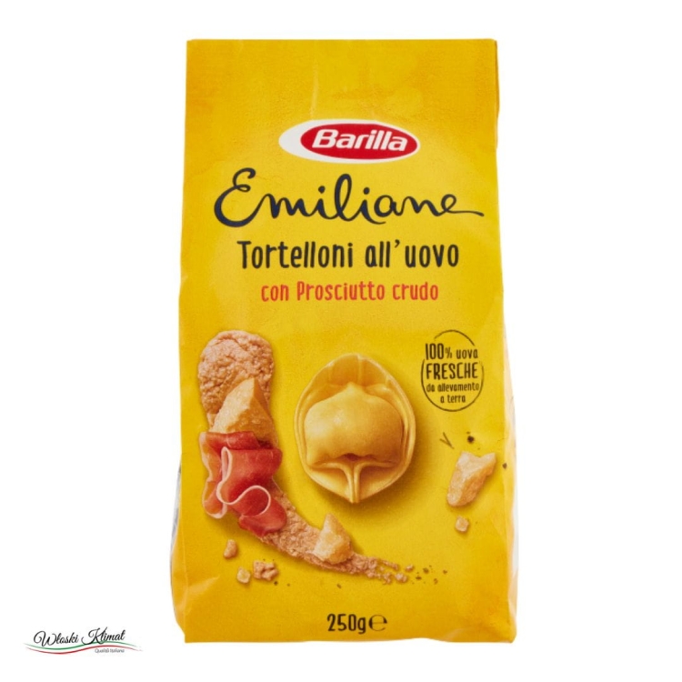 Pierożki z szynką Tortelloni all'a uovo con Prosciutto crudo Barilla 250g