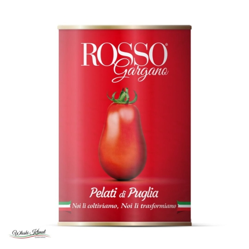 Pomidory pelati bez skórki  Rosso Gargano 400g 8033837720027