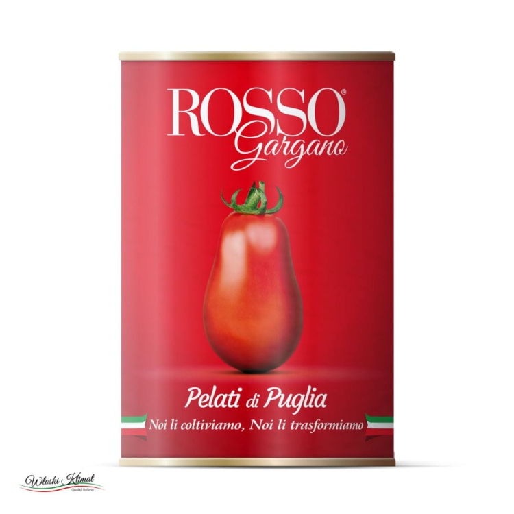 Pomidory pelati bez skórki  Rosso Gargano 400g 8033837720027
