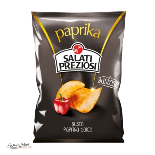 Chipsy o smaku paprykowym Patatine Paprika Dolce SALATI PREZIOSI 110g