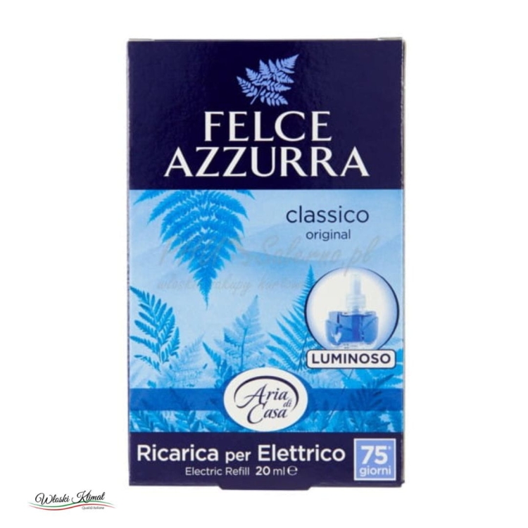 Dyfuzor zapachowy elektryczny - wkład Classico FELCE AZZURRA 20ml