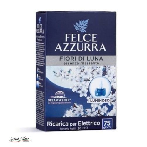 Dyfuzor zapachowy elektryczny - wkład Księżycowy Kwiat Fior di Luna FELCE AZZURRA 20ml