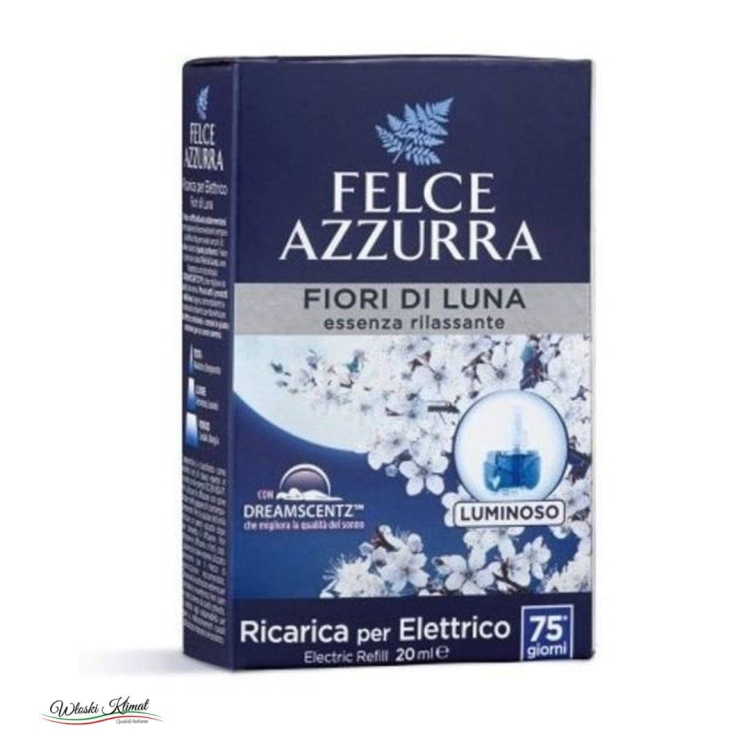 Dyfuzor zapachowy elektryczny - wkład Księżycowy Kwiat Fior di Luna FELCE AZZURRA 20ml