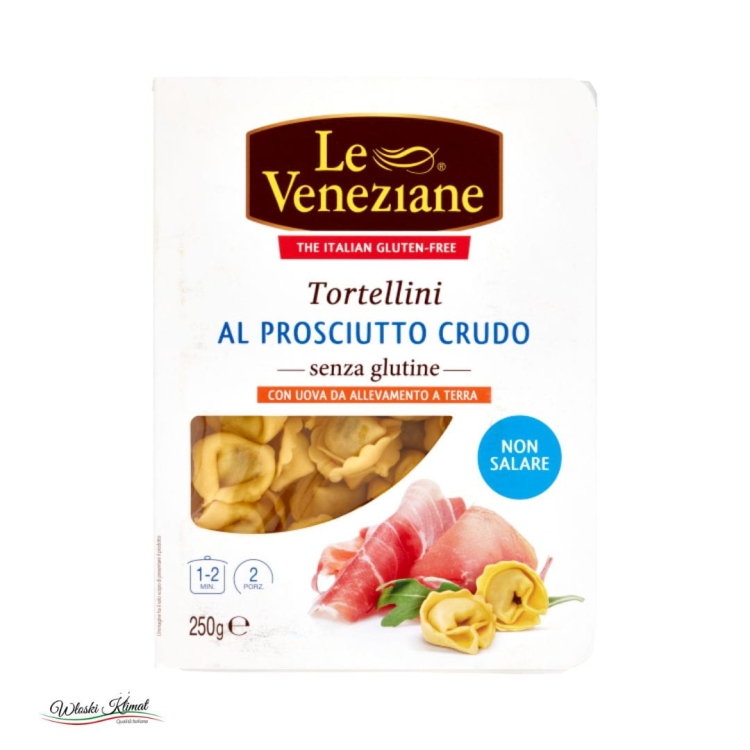 Pierożki Tortellini al Prosciutto Crudo Bez glutenu VENEZIANE 250g