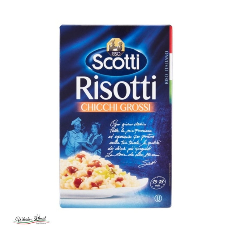 Ryż gruboziarnisty Chicchi Grossi Risotti Riso Scotti 1kg