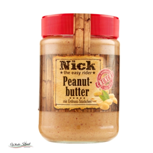 Masło orzechowe Nick Burro di Arachidi Crunchy 350g