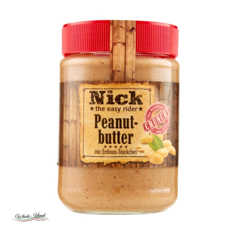 Masło orzechowe Nick Burro di Arachidi Crunchy 350g