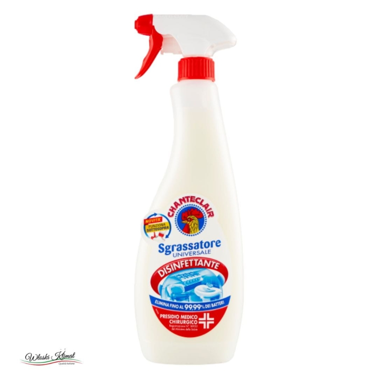 Odtłuszczacz dezynfekujący Sgrassatore Disinfettante CHANTECLAIR 600ml