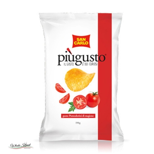 Chipsy o smaku pomidorowym Pomodorini di stagione SAN CARLO 150g