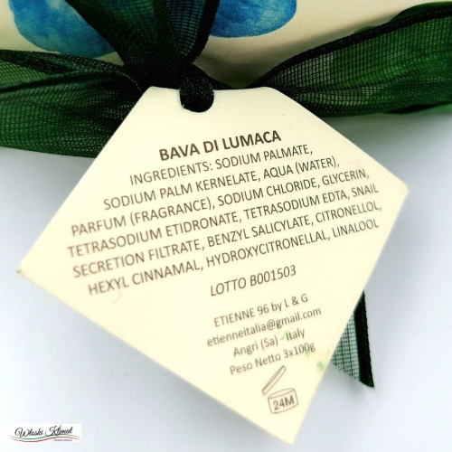 Mydło Śluz Ślimaka Bava di Lumaca Etienne 300g