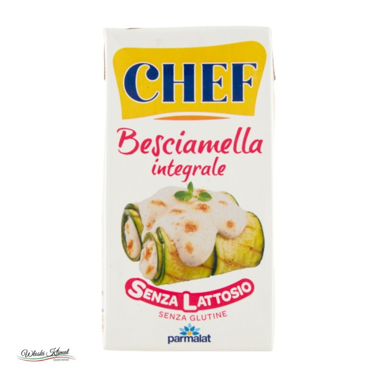 Sos beszamelowy bez laktozy Besciamella integrale CHEF PARMALAT 500ml