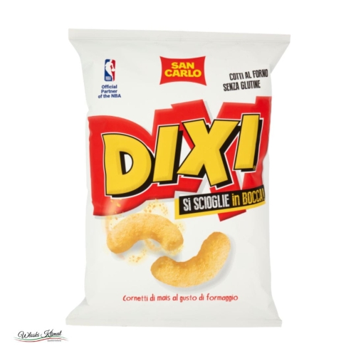 Chrupki kukurydziane o smaku serowym DIXI Cornetti di Mais SAN CARLO 105g