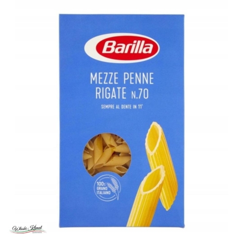 Makaron Rurki Mezze Penne Rigate 70 BARILLA 500g