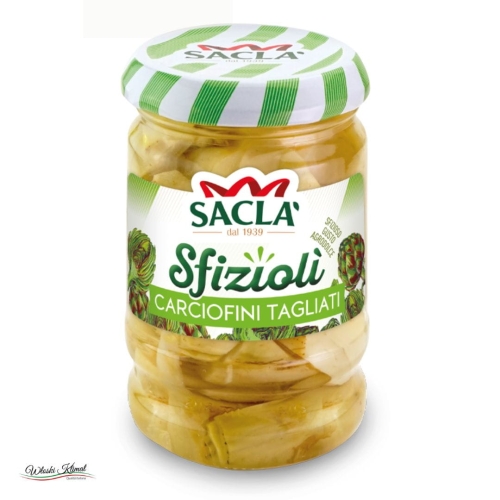 Karczochy krojone Sfizioli Carciofini Tagliati SACLA 205g