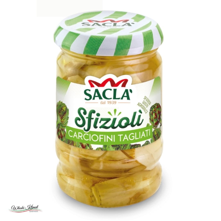 Karczochy krojone Sfizioli Carciofini Tagliati SACLA 205g