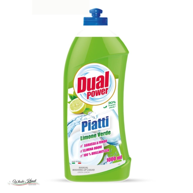 Płyn do mycia naczyń LIMONE VERDE DUAL Power 1L