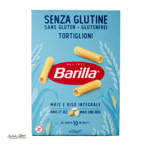 Makaron Tortiglioni bez glutenu BARILLA 400g 8076809545471