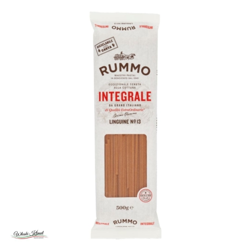 Makaron pełnoziarnisty LINGUINE no.13 Integrale RUMMO 500g 8008343709538