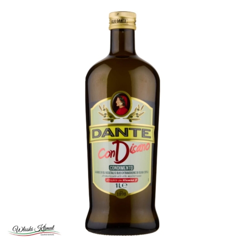 Oliwa ziołowa na bazie olejów roślinnych i oliwy z oliwek pierwszego tłoczenia ConDisano DANTE 1L 8033576196374