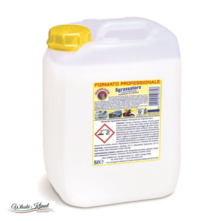 Odtłuszczacz Cytrynowy Sgrassatore Limone CHANTECLAIR 5L