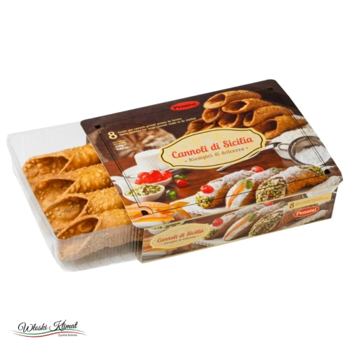 Rurki do nadziewania sycylijskie duże Cannoli di Sicilia grande 8 szt.PENNISI 250g