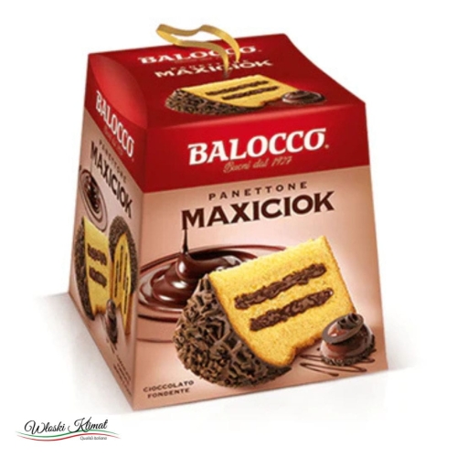 Babka włoska Panettone Maxiciock Ciociolato Fondente Balocco 800g