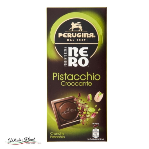 Czekolada gorzka z pistacjami Nero NOVI 75g