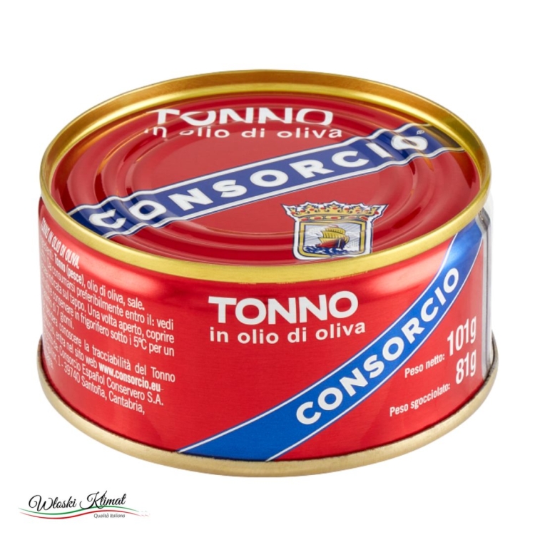 Tuńczyk w oliwie Trancio CONSORCIO 101g