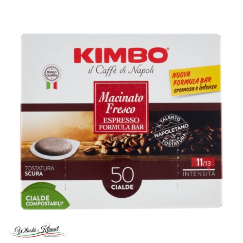 Kawa mielona Macinato fresco w saszetkach 50 szt. KIMBO